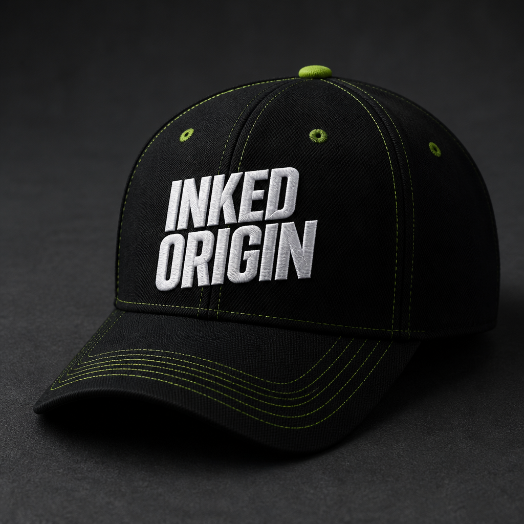 Inked Origin black cap