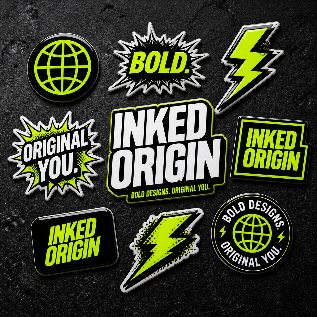 Inked Origin Sticker Pack